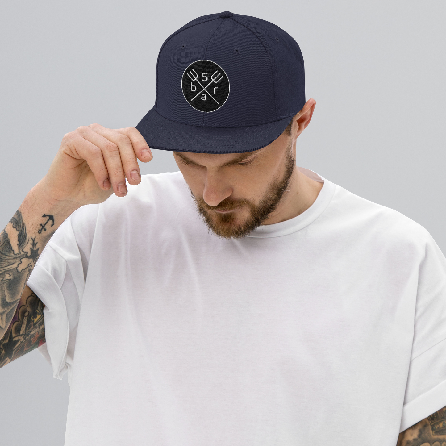 5bar Snapback-Cap