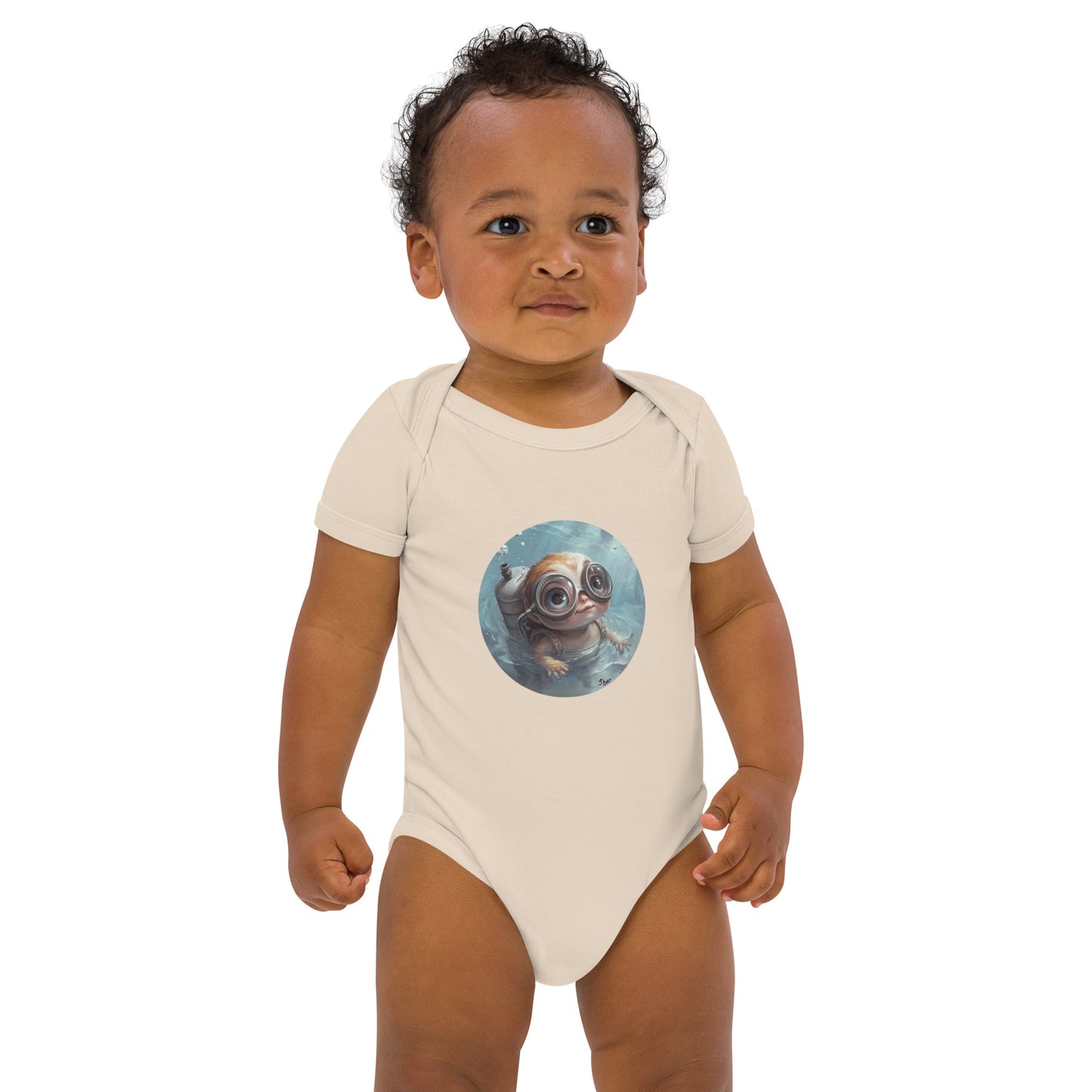 Barboteuse bébé Baribus 5bar en coton biologique