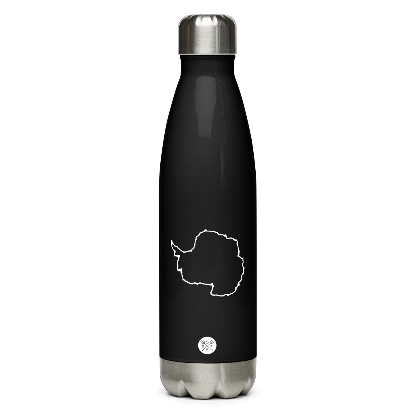 Bouteille isotherme Polardivers Antarctica en acier inoxydable pour plongeurs et activités de plein air (0,5 l)