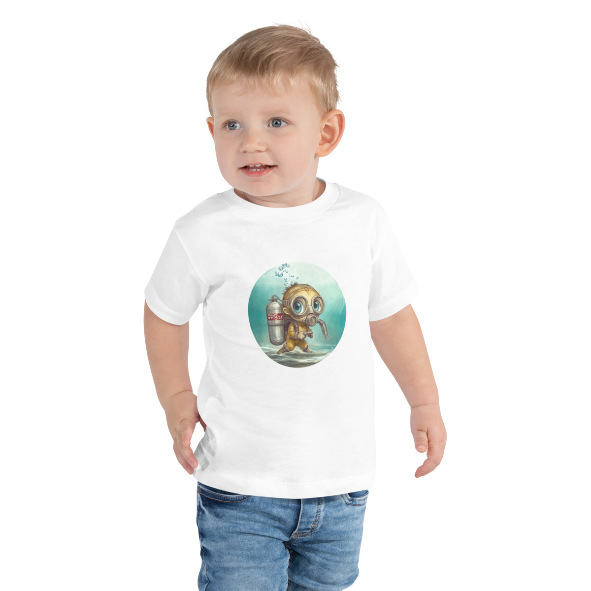 5bar Toddlerdiver Kleinkind-T-Shirt