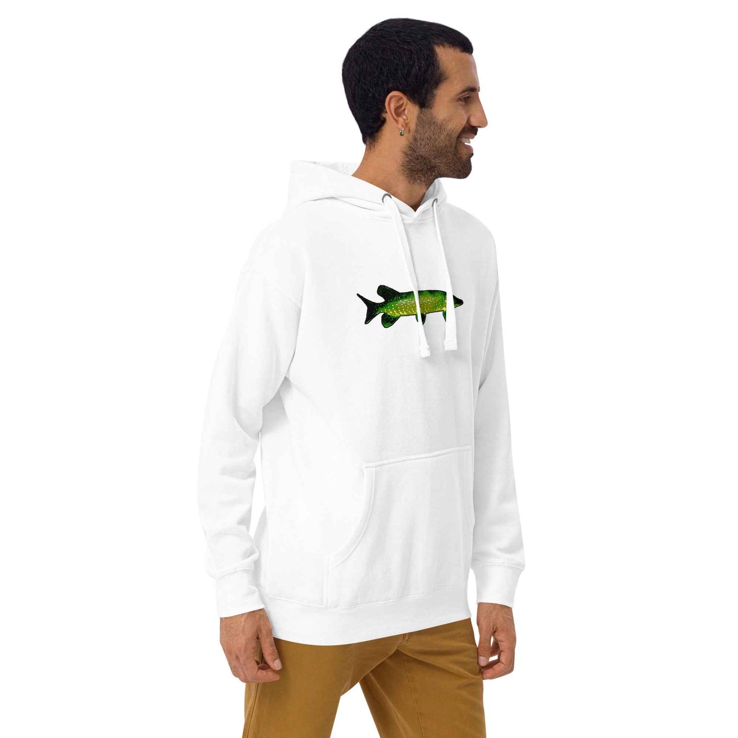 5bar Hecht Herren Taucher Kapuzenpullover / Hoodie