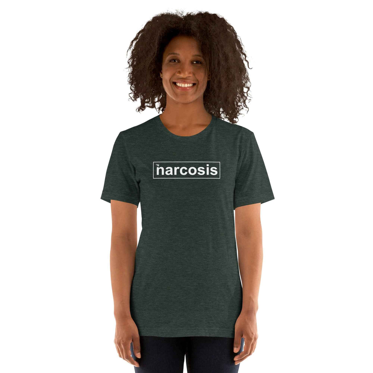 5bar Frauen Nitrogen Narcosis™ Taucher T-Shirt (dunkel)
