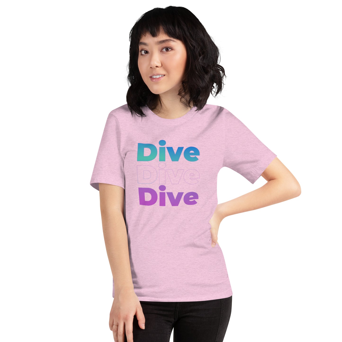 T-shirt de plongée pour femme 5bar