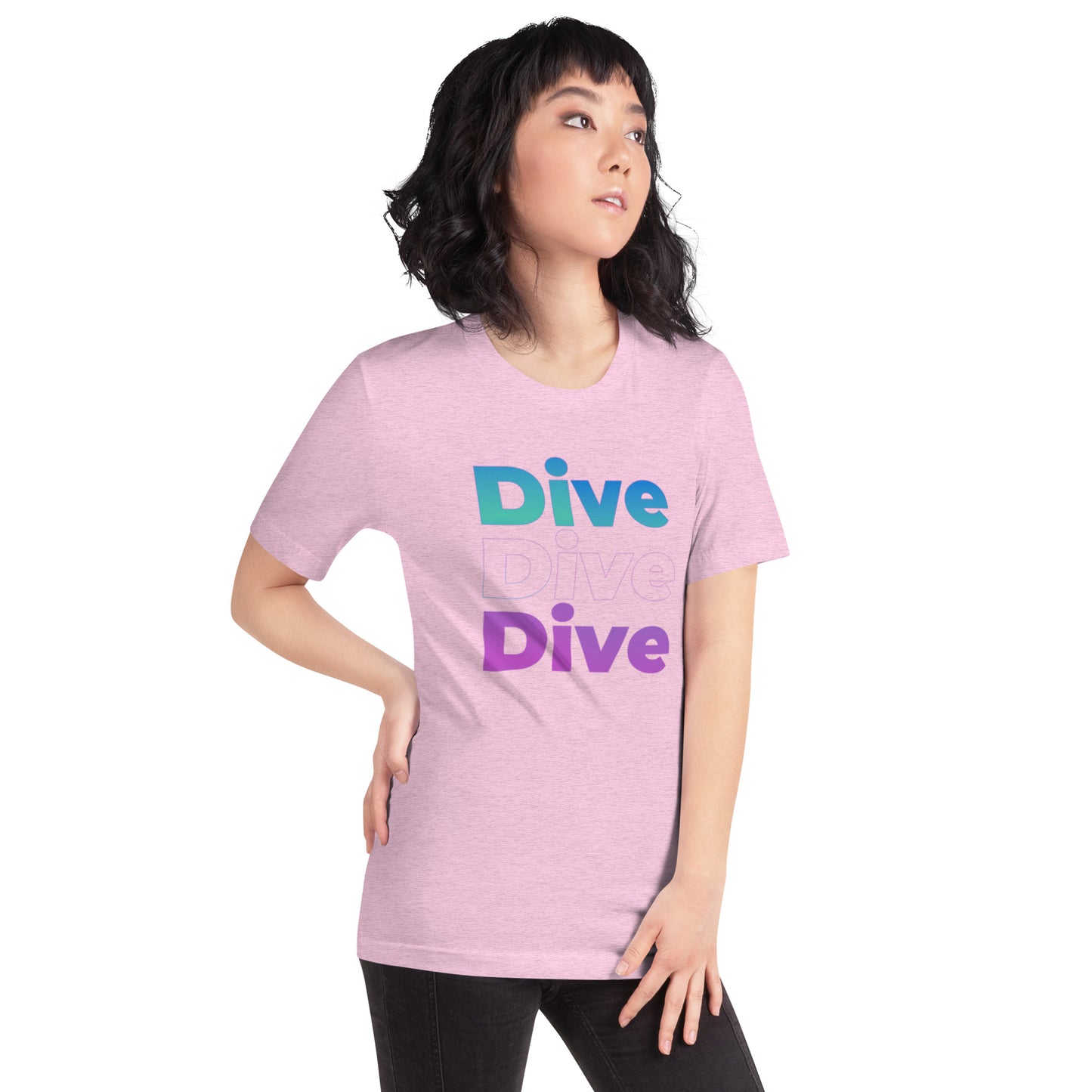 T-shirt de plongée pour femme 5bar