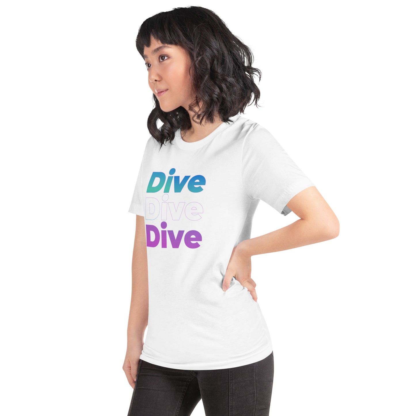 T-shirt de plongée pour femme 5bar