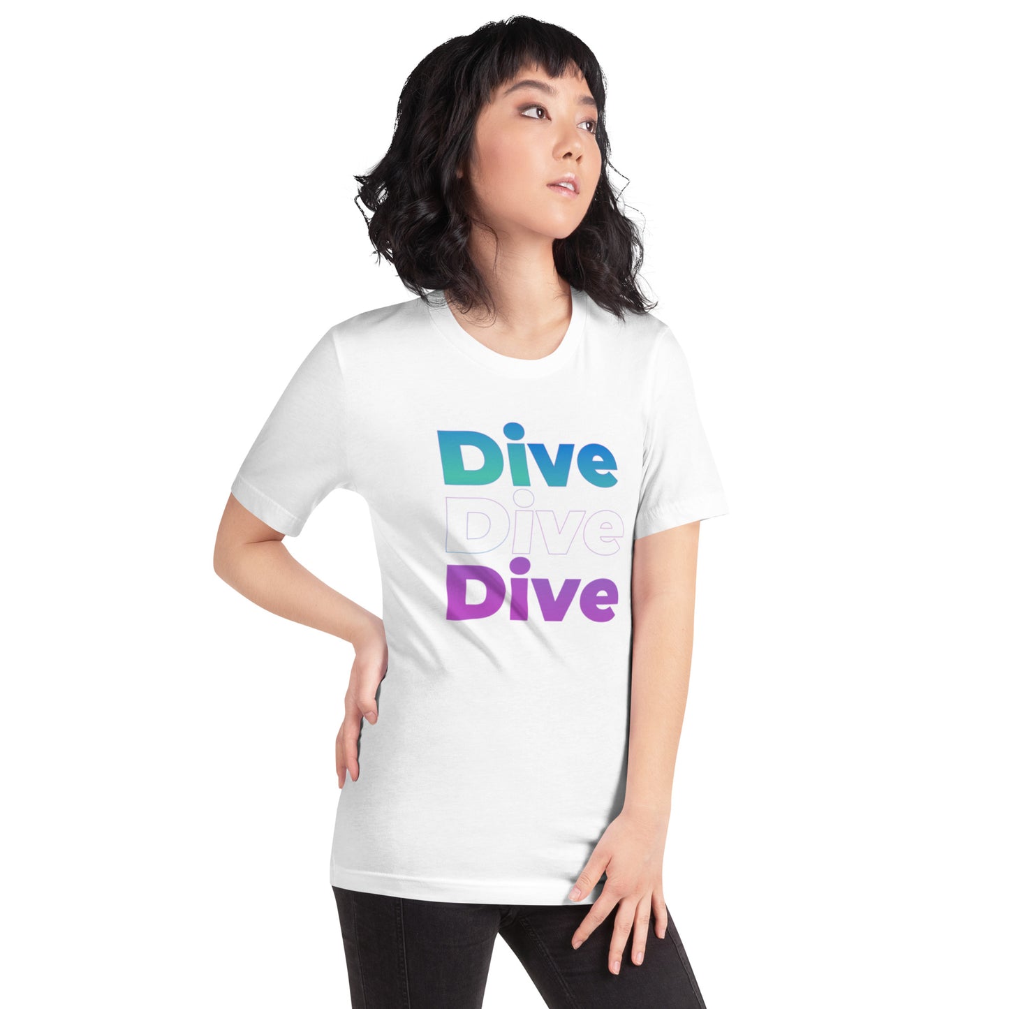 T-shirt de plongée pour femme 5bar