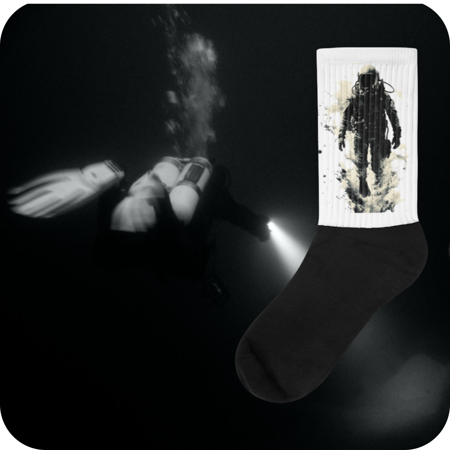 5bar Full Mask Diver Socks