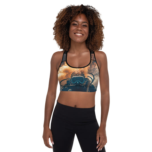 5bar Padded Sports Bra by "p4n1x"