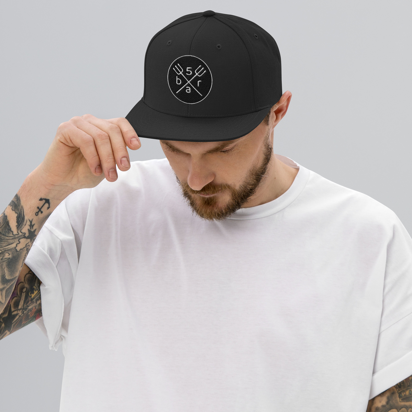 5bar Snapback-Cap