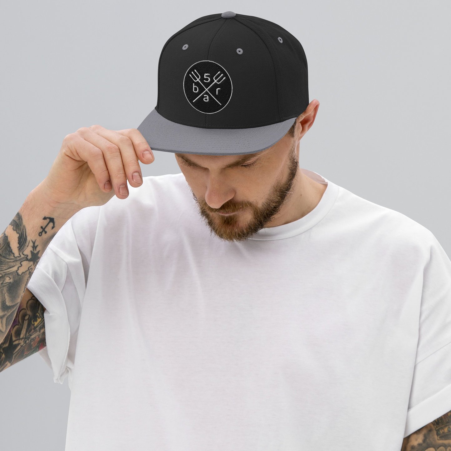 5bar Snapback-Cap