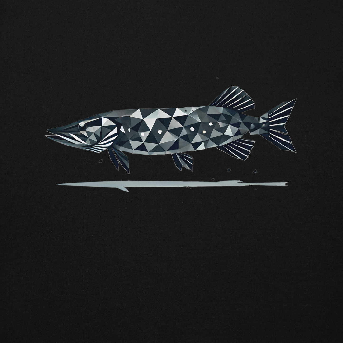 5bar Polygon Hecht Kapuzenpullover / Hoodie