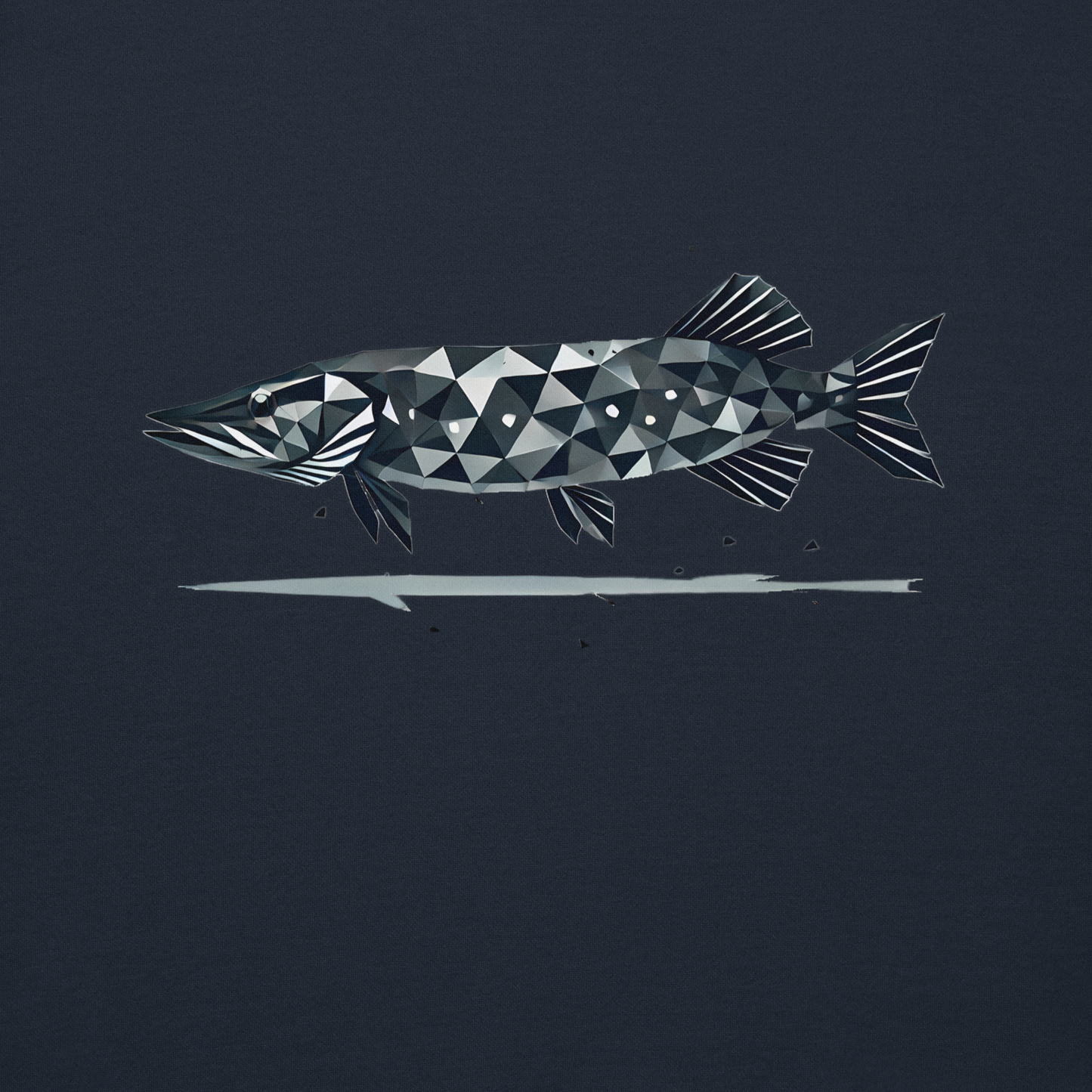 5bar Polygon Hecht Kapuzenpullover / Hoodie