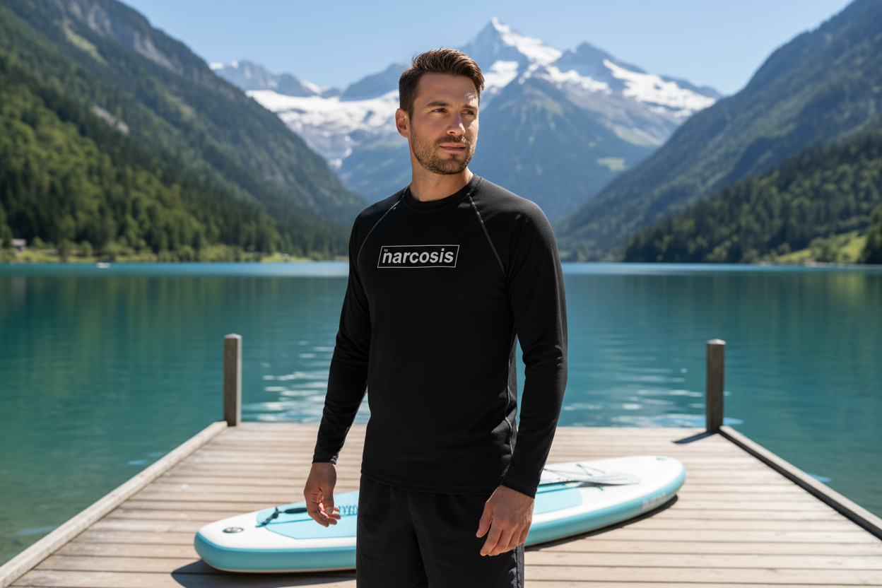 T-shirt anti-UV pour homme Narcose