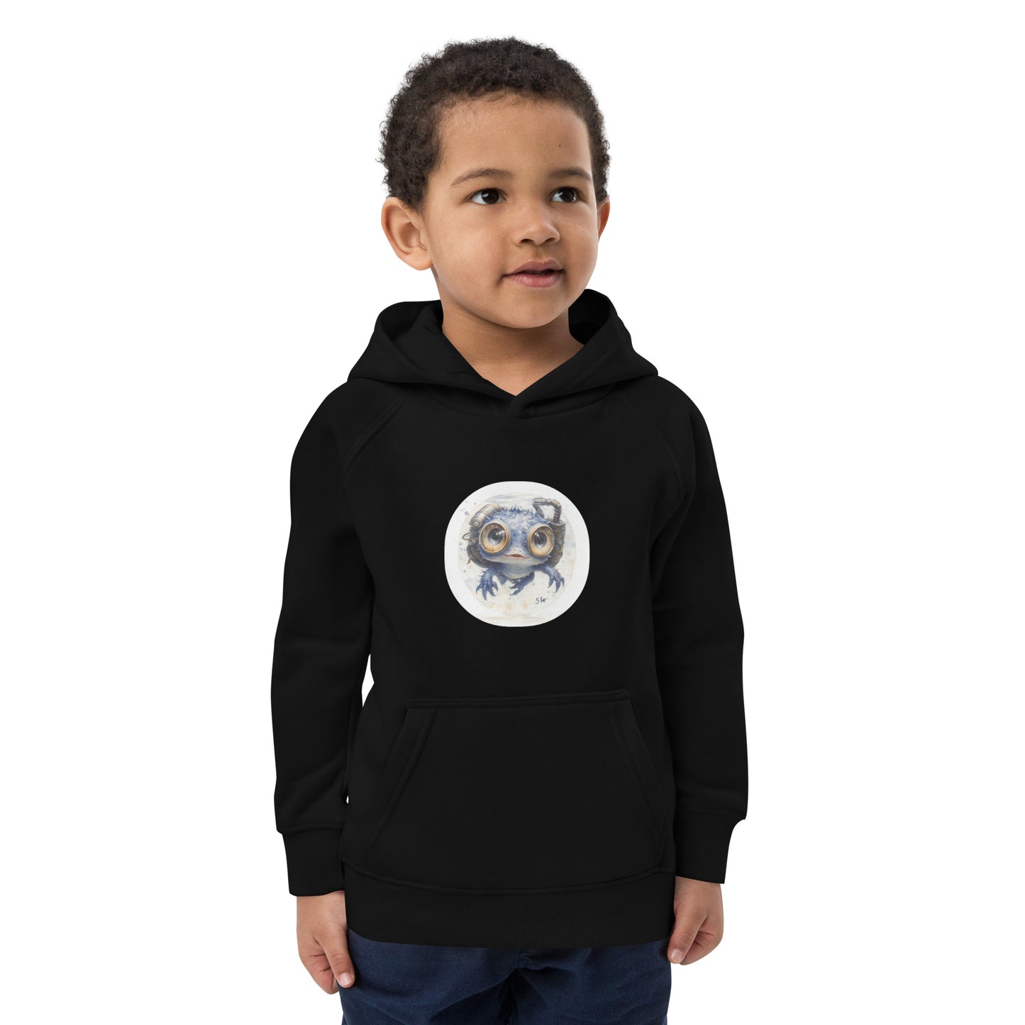 5bar Mönsterli Axirius eco hoodie for children (4-12 years)