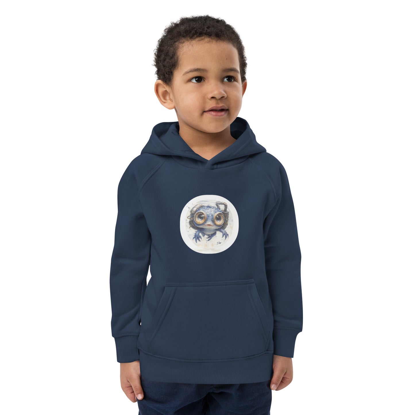 5bar Mönsterli Axirius eco hoodie for children (4-12 years)