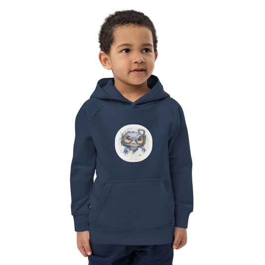 Sweat à capuche écologique 5bar Mönsterli Axirius pour enfants (4-12 ans)