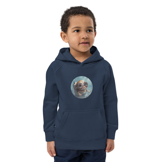 Sweat à capuche écologique 5bar Baribus pour enfant (4-12 ans)