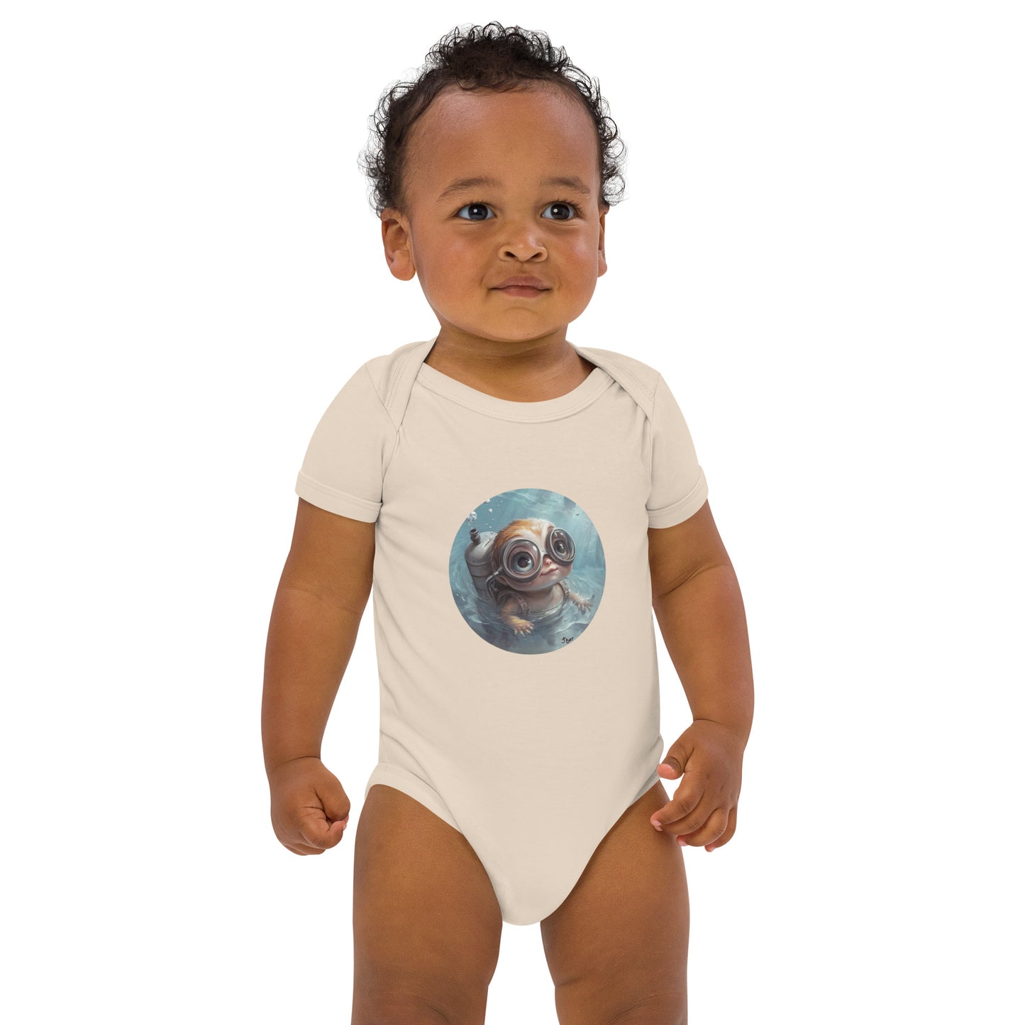 5bar Baribus baby romper made of organic cotton