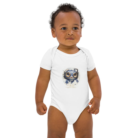 5bar Mönsterli Axirius baby romper made of organic cotton