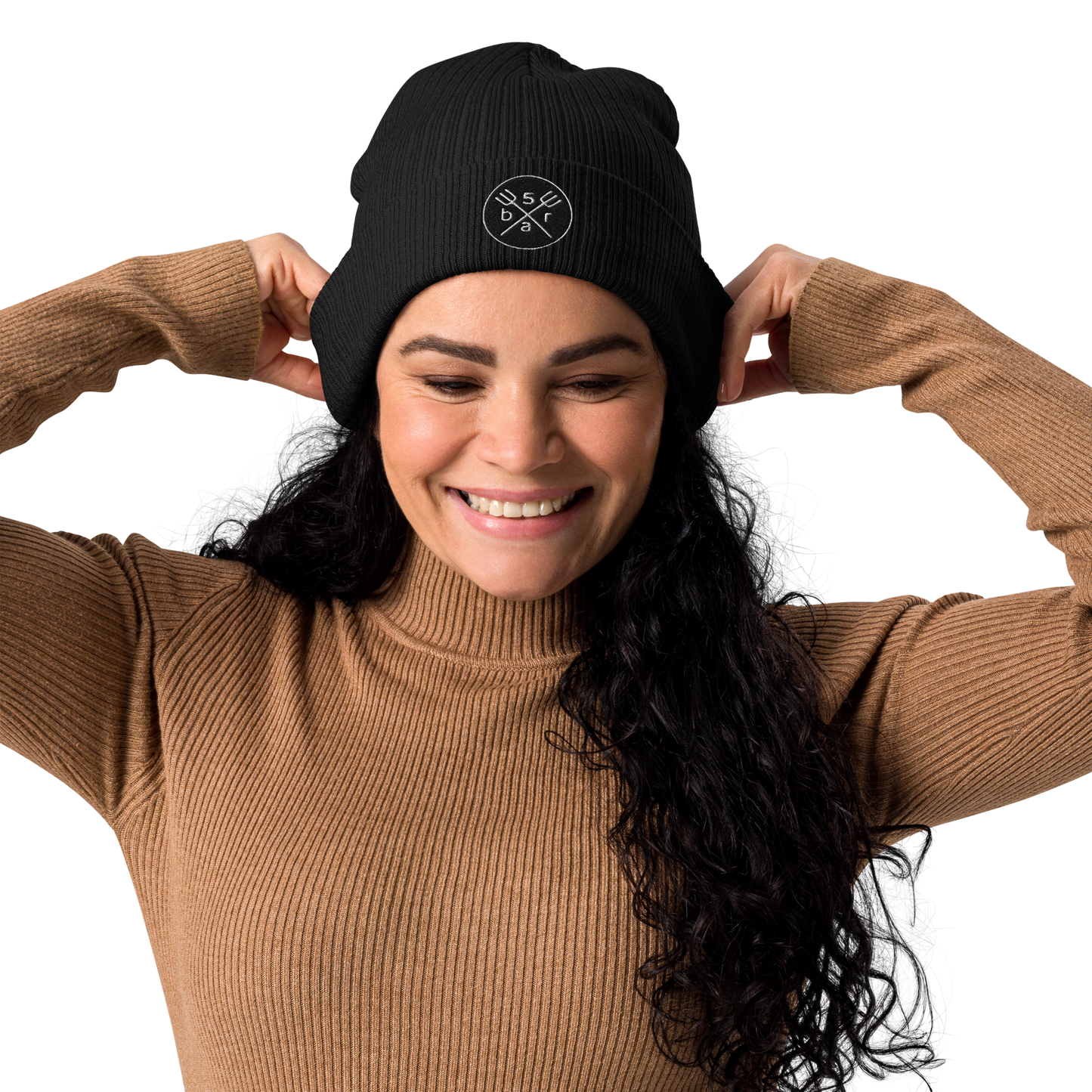 5bar Organic ribbed beanie