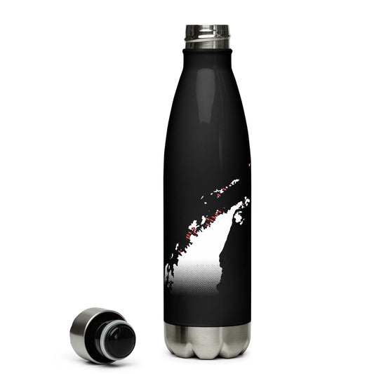 Polardivers Antarctica stainless steel drinking bottle – thermos flask for divers &amp; outdoors (0.5l)