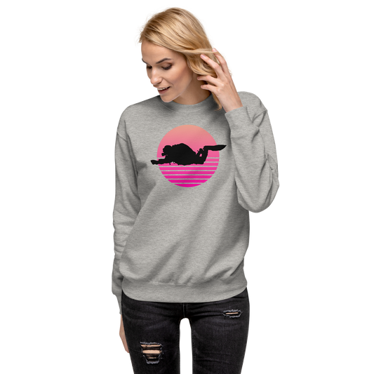 Frauen Retro Diver Pullover