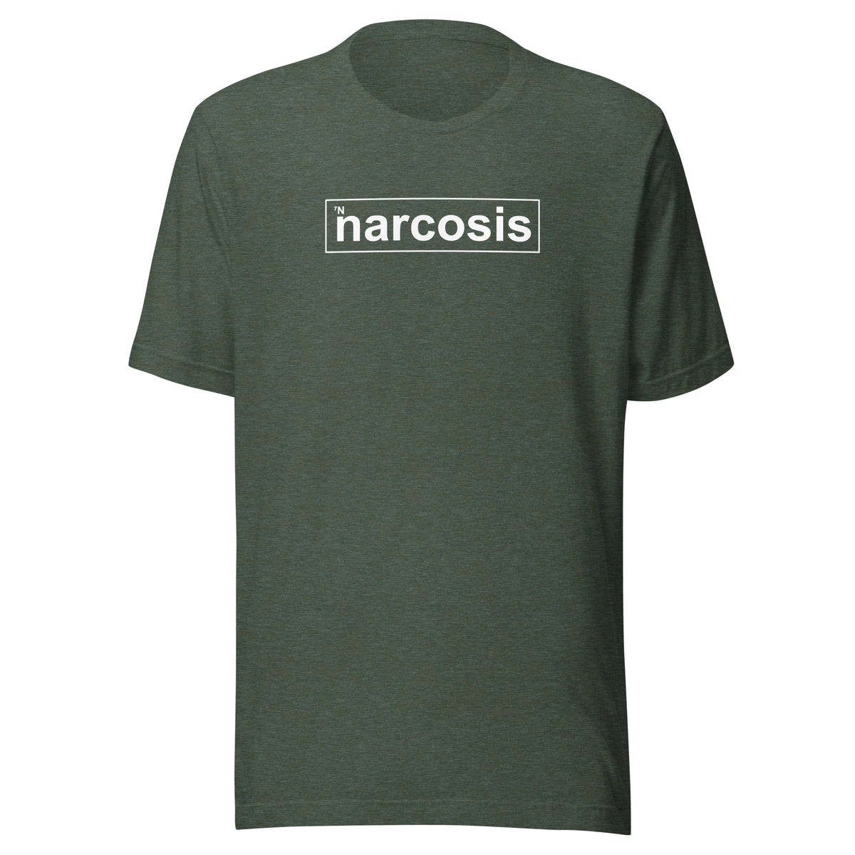5bar Frauen Nitrogen Narcosis™ Taucher T-Shirt (dunkel)