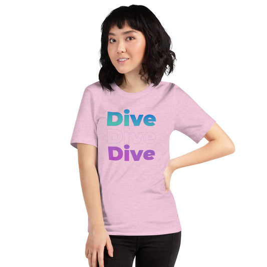 T-shirt de plongée pour femme 5bar