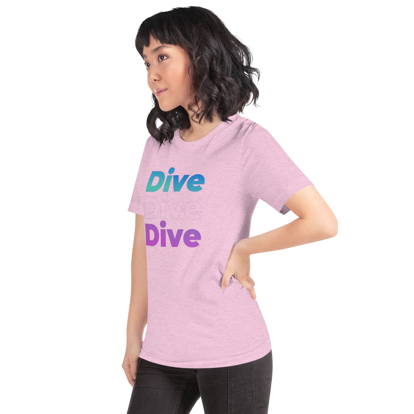 T-shirt de plongée pour femme 5bar
